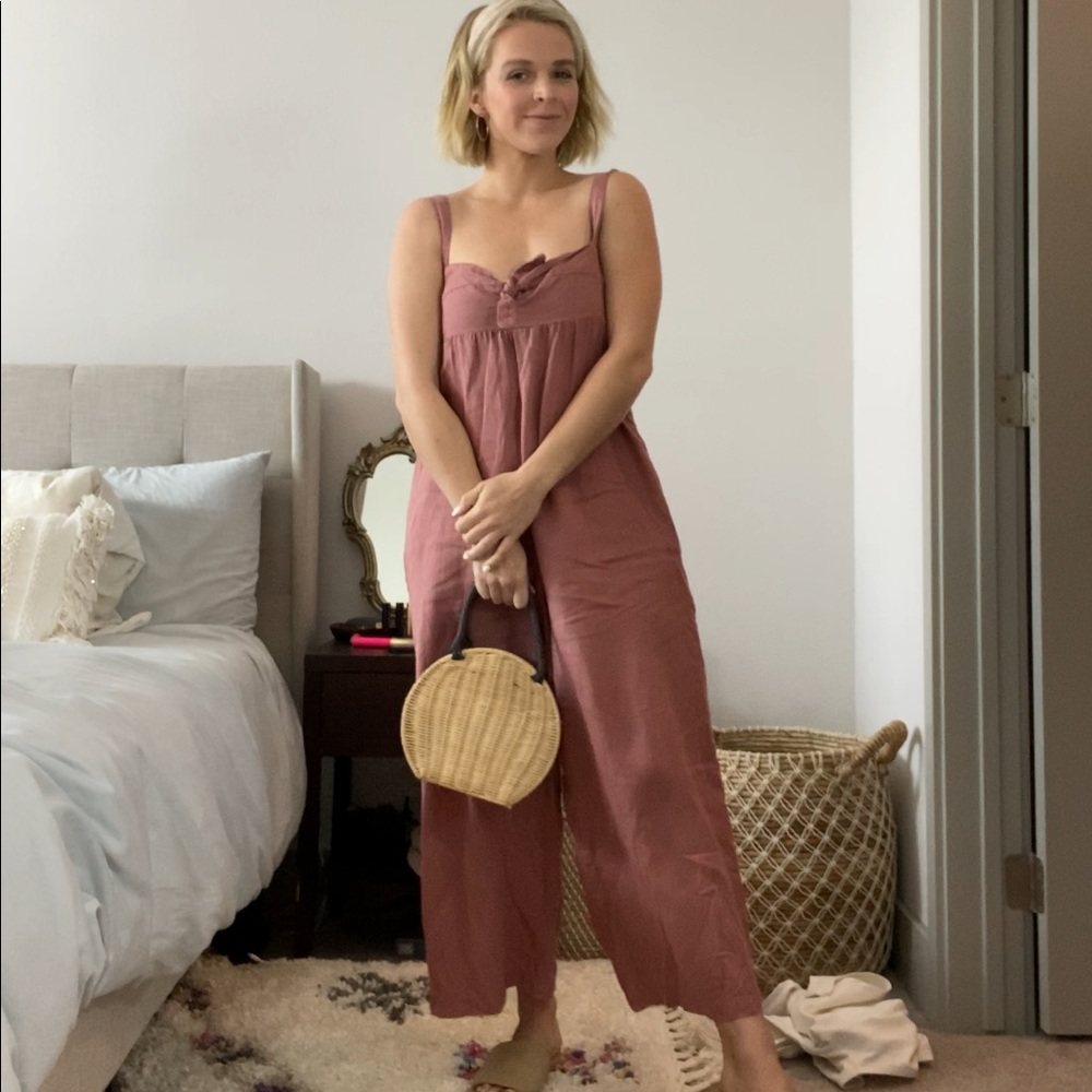 Pink Jumpsuit